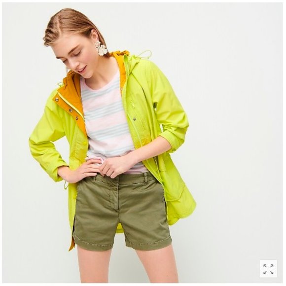 J Crew Chino City Fit Shorts in Olive - Picture 1 of 8